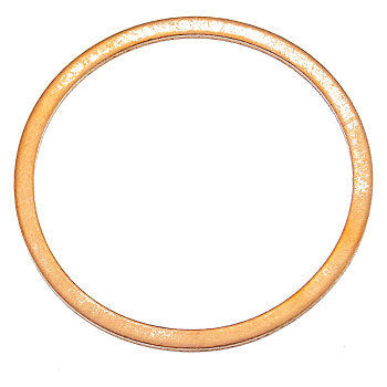 Exhaust gasket made of copper for Kawasaki KX-85 A + C...