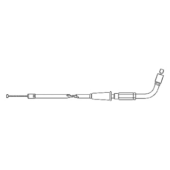Upper throttle cable for Yamaha YN 50 Neos year 1997-2007