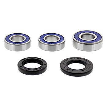 Rear wheel bearing set with oil seals for Suzuki DR-350...