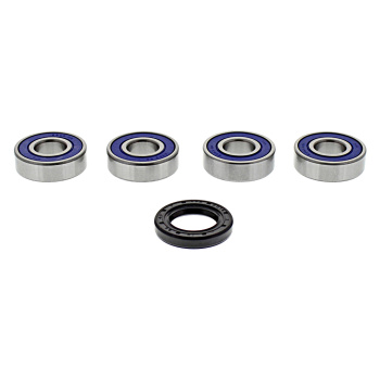 Rear wheel bearing set with oil seals for Yamaha DT-250...