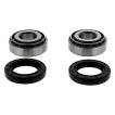 Front wheel bearing set with oil seals for Harley Davidson XLH-1100 Sportster year 1986-1987