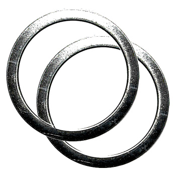 2 x Exhaust gasket for Moto Guzzi Le Mans 1000 year...
