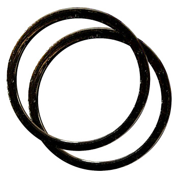 2 x Exhaust Gasket for Yamaha RD-250 Year 1975-1980