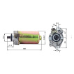 Starter motor for Vespa LX-50 year 2012-2013