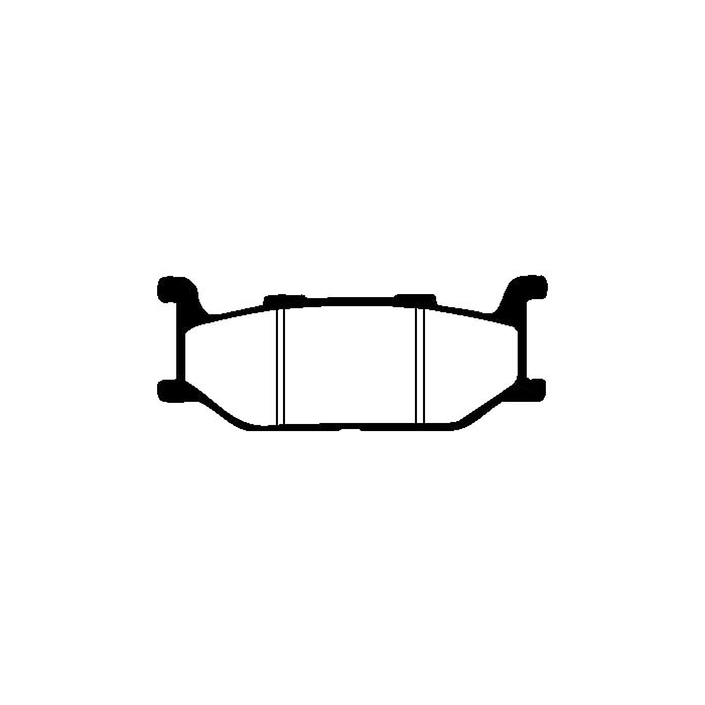 Cnornus Plaquettes De Frein Avant Et Arrière Pour Yamaha XP 500 N/P/R T-Max 2001-2003