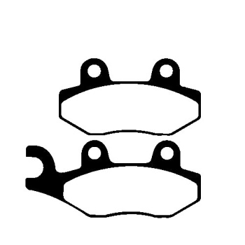 Front brake pads for Kymco Agility 50 R12 4-stroke 2005-2019