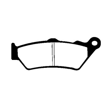 Front brake pads for BMW C1 125 year 2000-2004
