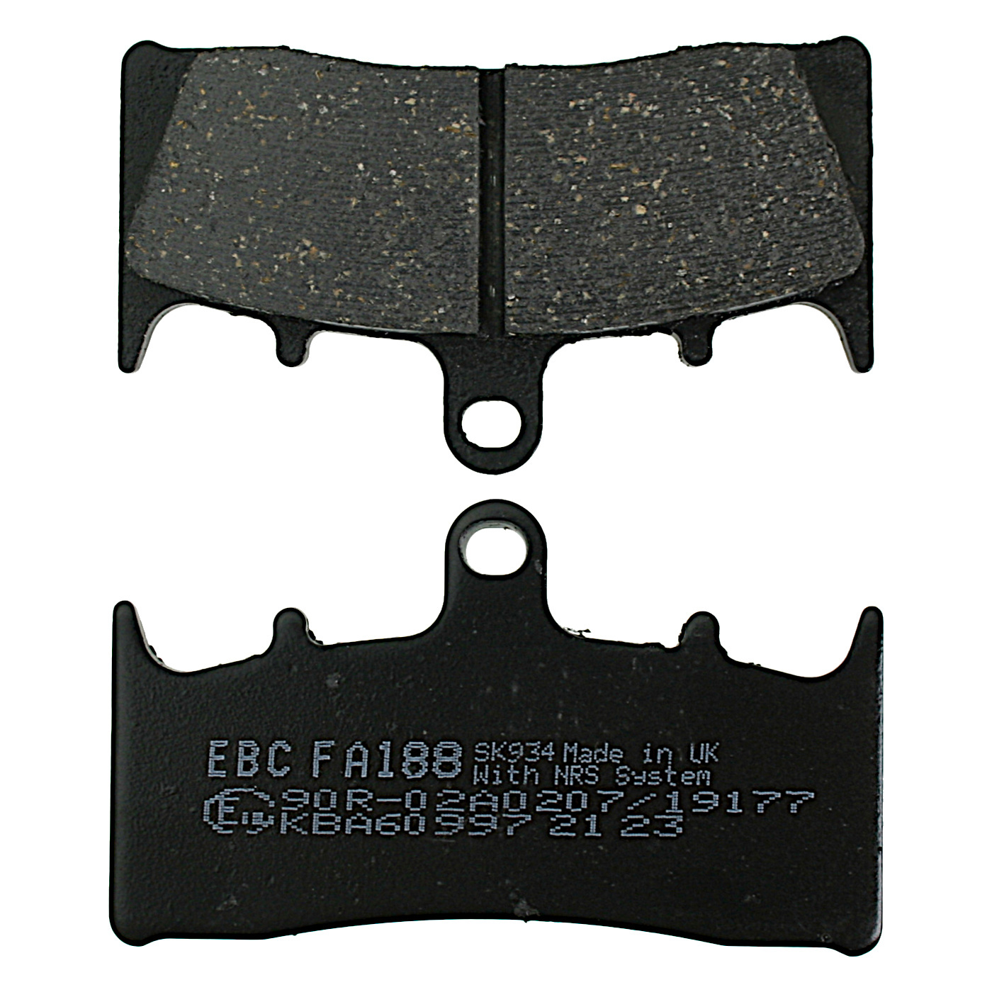PASTIGLIE FRENI PER MOTO SUZUKI GV 1400 86>88 POSTERIORE EBC
