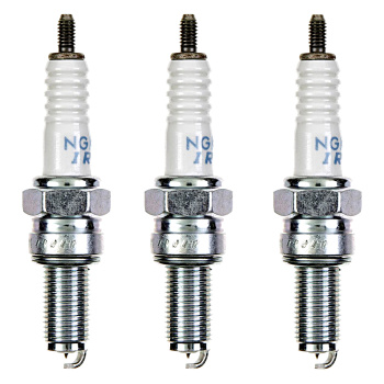3 x NGK spark plug for Triumph Speed Triple 1050 year...