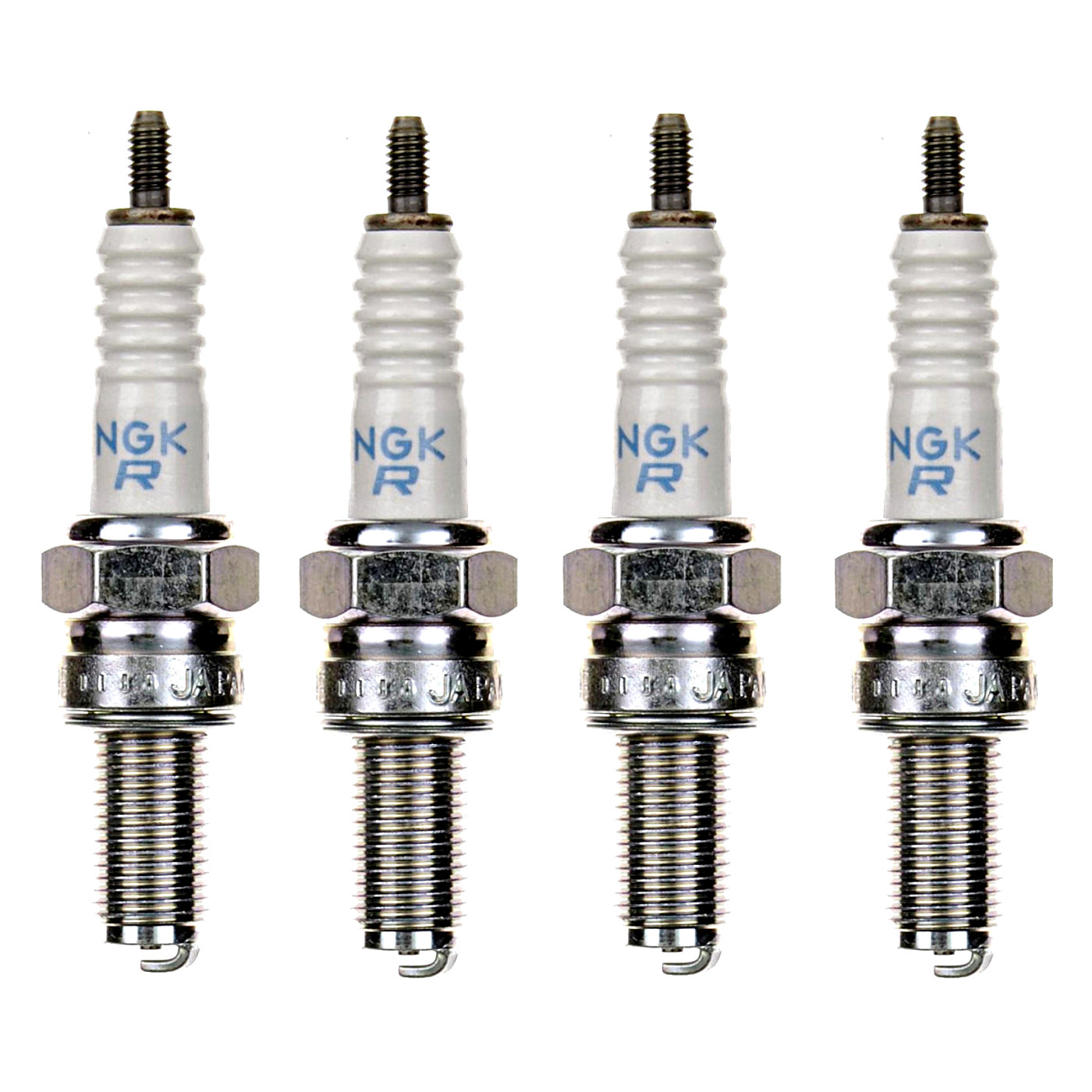 4 x NGK spark plug for Kawasaki ZX-6RR 600 Ninja Year 2003-2006