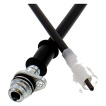 Cable de velocímetro adecuado para Vespa GTV 250 ie año 2007-2011